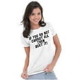 thumbnail image 3 of Funny Don't Carrot All Beet It Pun Womens Slim Fit Graphic Tee Brisco Brands S, 3 of 5