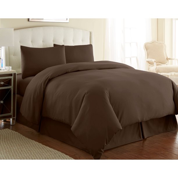 100percent Cotton Sateen Soft and Luxurious Duvet Cover Sets Walmart
