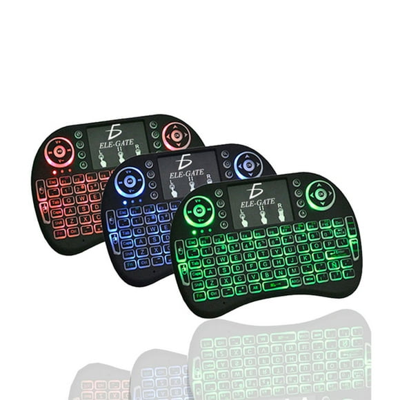 Mini Teclado Español Inalambrico Iluminado Usb Recargable Con TouchPad Elegate Elegate TC09/teclado/inalambrico