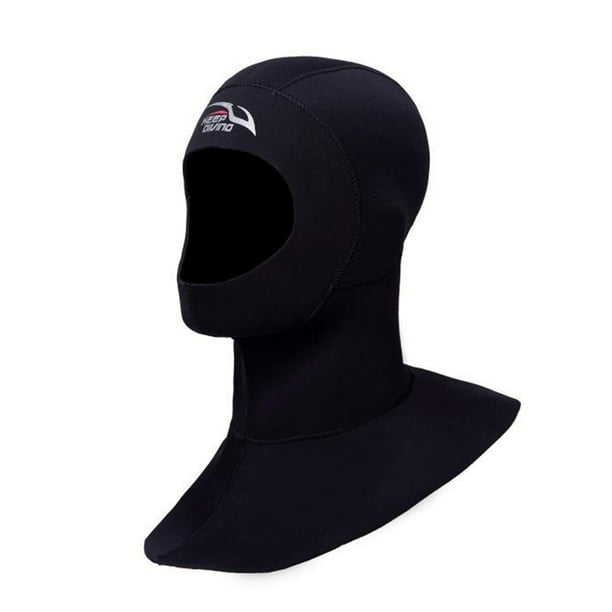 Traje de Neopreno Elástico con Capucha Sunnimix Gorro de Kayak Negro L