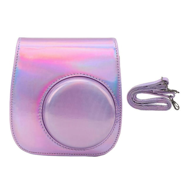 Colorful PU Leather Camera Bag Case with Detachable Adjustable Shoulder Strap for Fujifilm Mini 11 9 8 Instant Camera