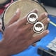 thumbnail image 4 of Tnstrumento Musical Dedo Jingle Pandereta Campana de metal Tambores africanos Instrumentos de percusión Tmvgtek Para Estrenar, 4 of 5