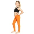 thumbnail image 3 of Stretch Is Comfort Girl's Pack of 3 Oh so Soft Footless Leggings | Child Size 4-14, 3 of 6