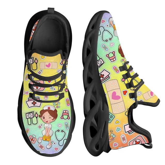 Zapatos de enfermera para mujer, zapatos de trabajo hospitalarios, antideslizantes, médicos, quirúrgicos, para enfermeras de hospital, tenis para quirófano.