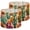 Color 4, variant on Linen Drum Lamp Shades Desert Landscape Vibrant Cactus Orange Sunset Western 13" x 13" x 10" Lampshade for Table Lamps Floor Lamps Lamp Shade Replacement Easy Assembly Required