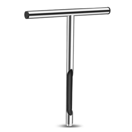 

Meterk 12 Inch Handheld Portable Soil Sampler Stainless Steel Soil Sampling Tool Home Garden Lawn Farm Maintenance Tool T-Handle Soil Sampler