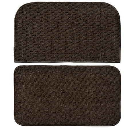 Town Square 2 Piece Kitchen Rug Set 18 Inch By 28 Mocha Tan Town Square 2 Piece Kitchen Rug Set 18 Inch By 28