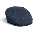 thumbnail image 4 of Hanna Hats of Donegal Harris Scottish Tweed 100% Wool Vintage Flat Driving Cap Handcrafted in Ireland, 4 of 6