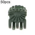 thumbnail image 1 of 50Pcs Plastic Plant Support Clips Orchid Flower Stem Vine Clamp Grafting Tool, 1 of 10