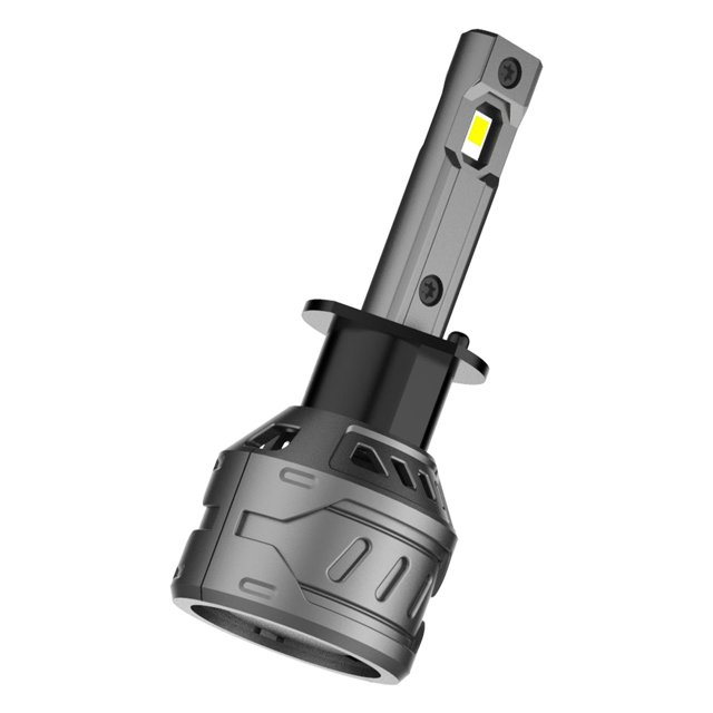 2 bombillas LED para delanteros de haz alto/bajo a prueba de agua con ajuste de ventilador para automóvil shamjiam Bombillas de faros