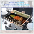 thumbnail image 6 of Cirui 3 Burner Barbecue Propane Gas Grill,Stainless Steel 26,000 BTU Patio Garden BBQ Grill with Two Shelves, Lid, Wheels and Bottle Opener for Outdoor Barbecue Picnic Camping Backyard, 6 of 6