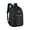 Black, variant on Black Black Large Capacity Travel Backpack Outdoor Nylon Laptop Computer Bag School Student Bookbag For Daily Commuting And Hiking