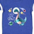 thumbnail image 4 of Inktastic I Need Some Space Dinosaur Astronaut with Stars and Planet Boys or Girls Baby Bodysuit, 4 of 5