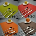 thumbnail image 5 of Aspire SET OF 8 Outdoor & Indoor Insulation Placemat, Solid Color-Brown, 5 of 7