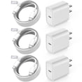 thumbnail image 1 of Cargador Sunature USB C de 20 W, carga rápida para iPhone 16/15 iPad, 1 of 7