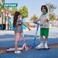 thumbnail image 4 of GOTRAX Scout Pro Kids Electric Scooter for Ages 4-7, 5" Flash Front Wheel , Kick Scooter Unisex Blue, 4 of 10