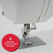 SINGER 62C Brilliance™ Plus Computerized Sewing Machine with Extension Table & Accessory Kit | 180 Stitch Applications, LCD Screen & High-End Touch buttons | Perfect for Creative Sewing Projects