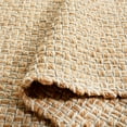thumbnail image 5 of SAFAVIEH Natural Fiber Clarence Solid Area Rug, Natural/Ivory, 6' x 6' Square, 5 of 7