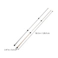 thumbnail image 2 of Minkissy 2Pcs Telescoping Clothes Pole Heavy Duty Clothes Reaching Rod for Wardrobe Ceiling Use, 2 of 8