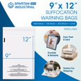 thumbnail image 2 of Bolsas de polietileno Spartan Industrial de 9 x 12 cm (200 unidades) autoadhesivas, 2 of 7