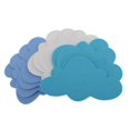 thumbnail image 2 of Pack of 12 Mixed Foam Clouds Shapes for Kids Children Crafting DIY Decoration, 2 of 5