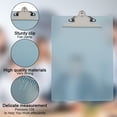 thumbnail image 3 of Plastic Clipboards Multi Pack Clipboard Strong Clip ! Acrylic Clipboards with Low Profile Clip, 3 of 5