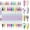 24 Colors Double Headed, variant on -Ended Art Pens Set, 12 Colors Art Markers, Polish Pens with 0.5-5mm and 1-2mm Tip, Quick-drying Nails Art Marker for Salon, Adult , DIY Nails Art Design
