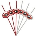 thumbnail image 1 of Georgia Bulldogs Team Sipper Straws, 1 of 1