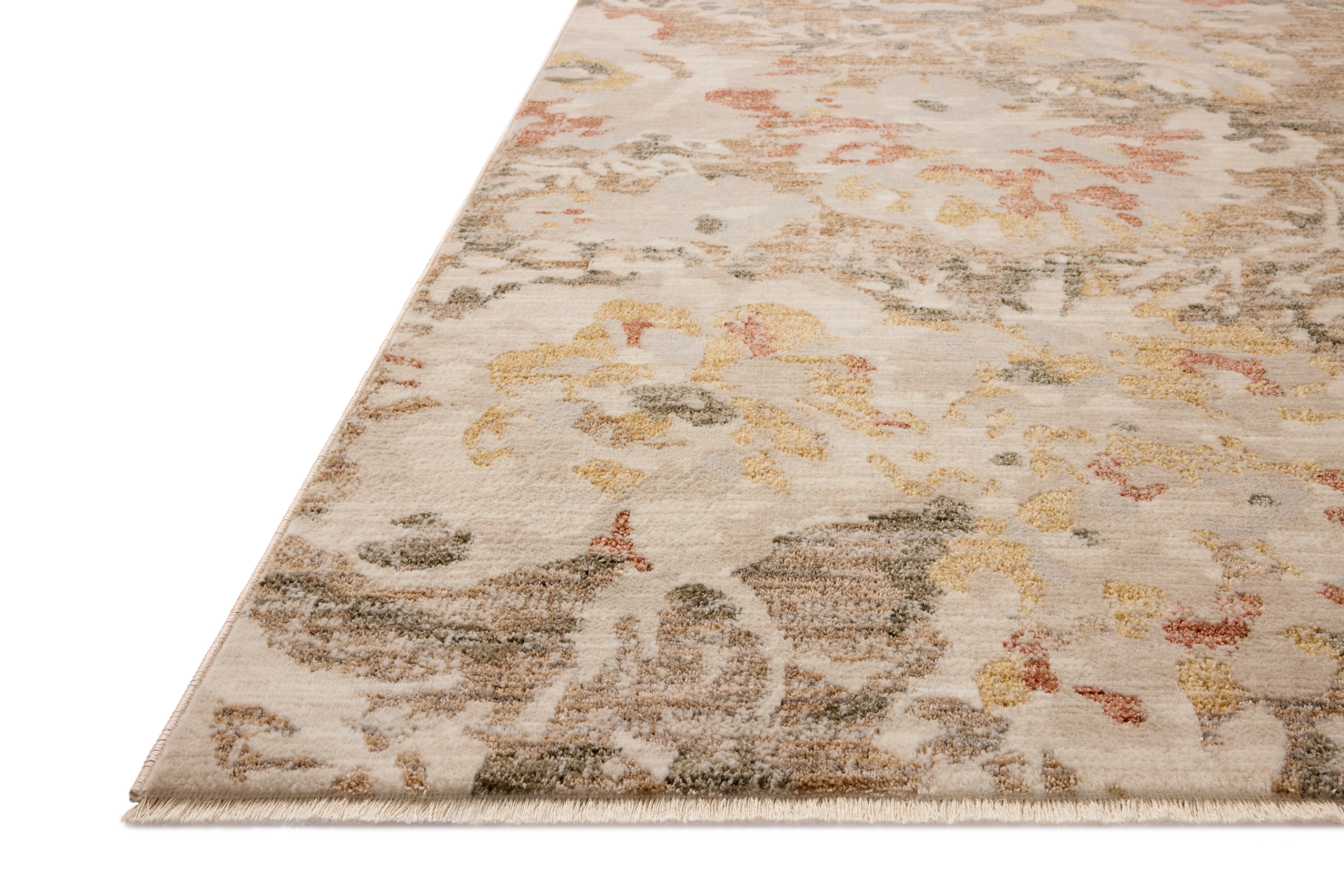 Loloi Eileen Mist / Sunset 3'-0" x 3'-0" Round Accent Rug