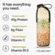 thumbnail image 3 of Huel Black Edition | Chocolate 40g Vegan Protein Powder | Nutritionally Complete Meal | 27 Vitamins and Minerals, Gluten Free | 17 Servings | Scoop not Included to Reduce Plastic, 3 of 5