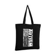 thumbnail image 2 of Awkward Styles Autism U.S.A. Flag Tote Bag Autism American Flag Shopper Bag Autism Awareness Gifts for Men and Women Autism Awareness Canvas Tote Bag Autism Reusable Cotton Bag Gifts Autism Gifts, 2 of 5