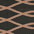 thumbnail image 4 of SAFAVIEH Courtyard Arielle Geometric Swirls Indoor/Outdoor Area Rug Black/Cream, 2'7" x 5', 4 of 5