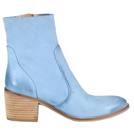 

Diba True Womens Majes Tic Round Toe Chelsea Boots Ankle Low Heel 1-2