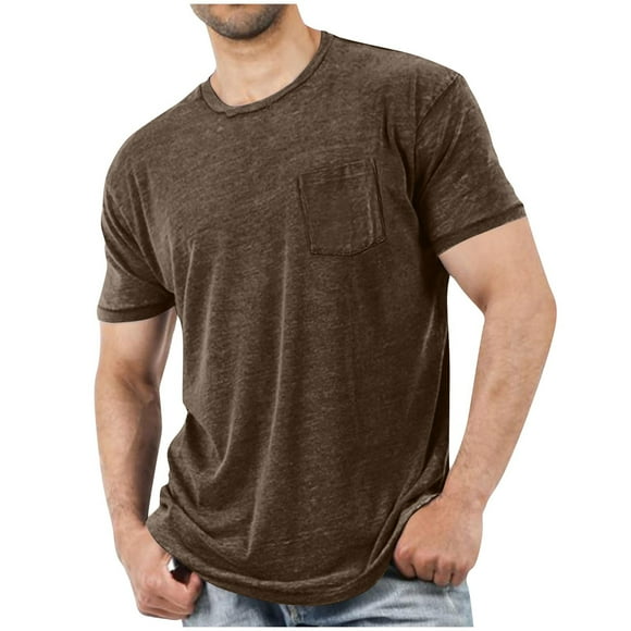 Cameland Men's Plus Size T-Shirt Short Sleeved Crewneck Loose T Shirt Comfortable Casual Tshirt Top