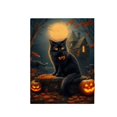 thumbnail image 1 of Manta Estampada De 70 X 100 Cm Noche De Halloween Manta De Franela De Halloween Manta Cálida De Otoño Manta Cálida Familiar De Halloween, 1 of 7
