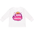 thumbnail image 3 of Inktastic I Love Dancing Dance Teacher Girls Long Sleeve Toddler T-Shirt, 3 of 5