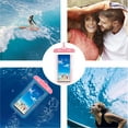 thumbnail image 6 of Yaoyar Universal Waterproof Phone Pouch Cellphone Dry Bag Case With Detachable Lanyard under $5, 6 of 6