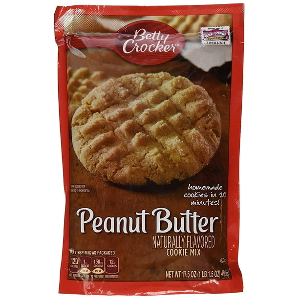 Betty Crocker Peanut Butter Cookie Mix 17.5 oz 3 pk