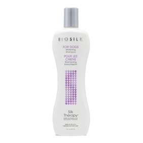 BioSilk For Dogs Silk Therapy Whitening Shampoo Fresh Scent 12 oz.