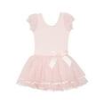 thumbnail image 3 of Petite Etoile Toddler Girls Pink Ribbon Detail Tutu Dress for Ballet/Dance - Size 8, 3 of 6