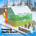thumbnail image 6 of Quictent 49(L)x32(W)x39(H) inch Raised Garden Bed with Greenhouse Extra-Thick Galvanized Steel Dual Use (Green), 6 of 7