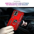 thumbnail image 6 of Asuwish Compatible with Motorola Moto G Power 5G 2024 Phone Case Tempered Glass Screen Protector Slim Magnetic Ring Holder Stand Hybrid Protective Cell Cover for GPower G5 Women Men Red, 6 of 9