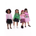 thumbnail image 6 of Wicked Toddler Girls Glinda Holographic Foil Tee with Puff Long-Sleeves, Sizes 2T-5T, 6 of 11