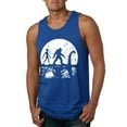 thumbnail image 2 of Wild Bobby Moon Silhoutte Bigfoot Shadow Big 3 Myths Men Tank Top, 2 of 6