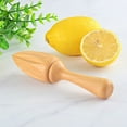 thumbnail image 5 of Clearance! lulshou Wood Lemons Juicer Wooden Reamer Juicer Lemons Squeezer Extractor, 5 of 7