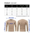 thumbnail image 4 of Crew Neck Sweater for Mens Knitted Pullover Sweaters with Solid Stripe, 4 of 4