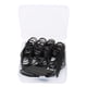 thumbnail image 1 of 66 clips de metal para bolígrafos para estudiantes, resistencia al deslizamiento, prevención de óxido, soporte para bolígrafos para cuadernos, oficina, escuela, negro, 1 of 5