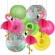 thumbnail image 1 of Decoraciones de fiesta zilue Flamingo con faroles de papel con forma de flamenco, 1 of 7