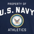 thumbnail image 3 of CafePress - Property Of U.S. Navy Athletics Dark T Shirt - Men's Classic Graphic Cotton T-Shirt, 3 of 4