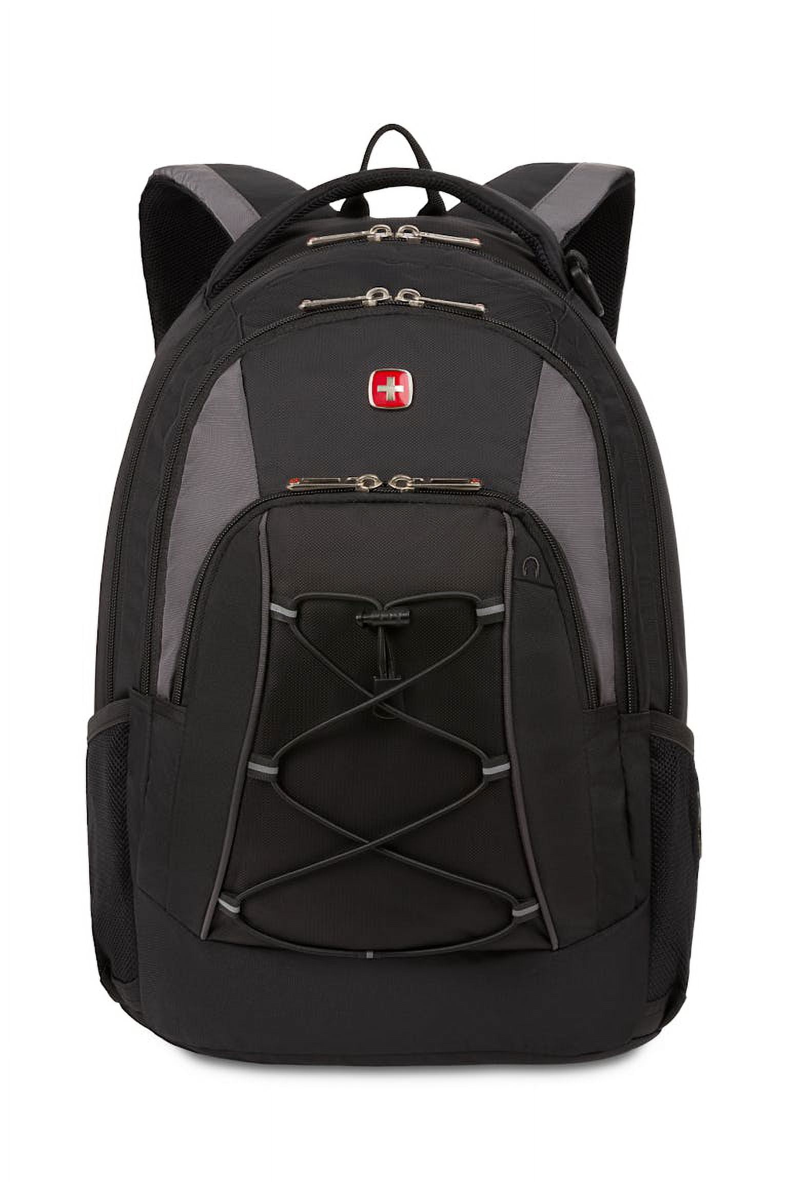 Swiss gear top backpack black